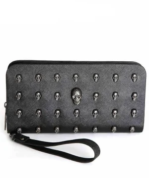 Gothic Geldbörse Totenkopf