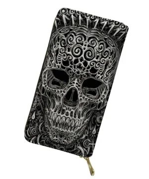 Gothic Geldbörse Totenkopf