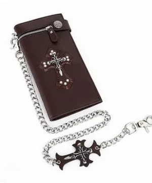 Gothic Geldbörse Leder