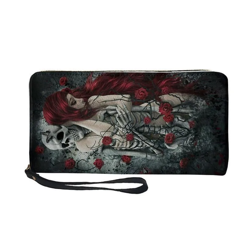 Gothic Geldbörse Kunstleder