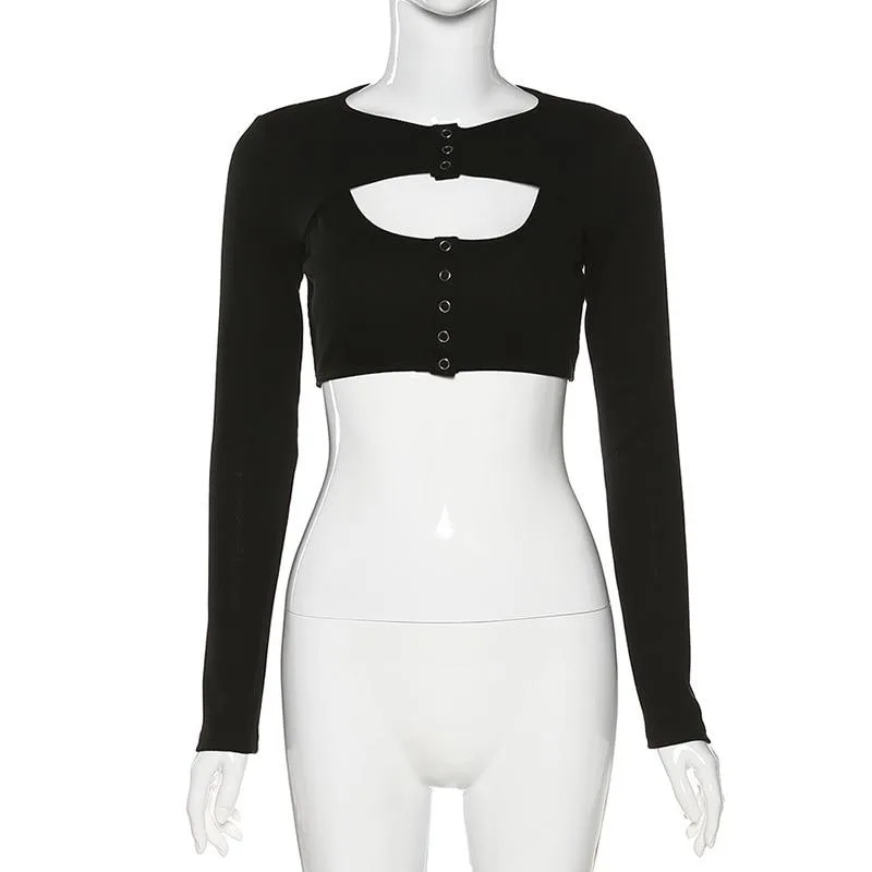 Gothic Pullover Kurz – Bild 2