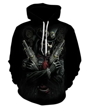 Gothic Pullover Todespistole