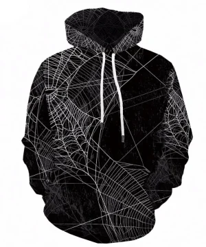 Gothic Pullover Spinnennetz