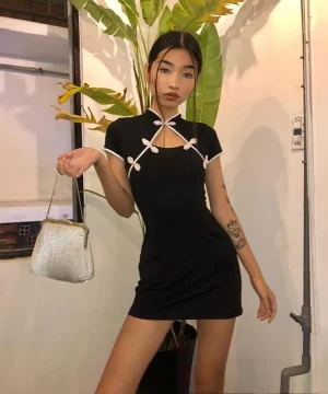 Gothic Kleid Cheongsam