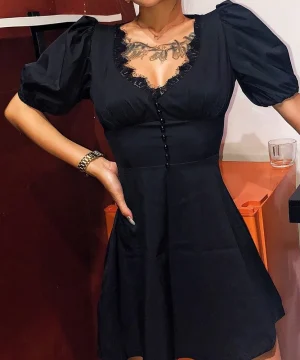 Gothic Kleid Elegant im Grunge Stil