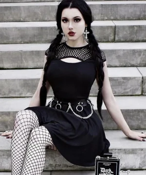 Gothic Kleid Hipster