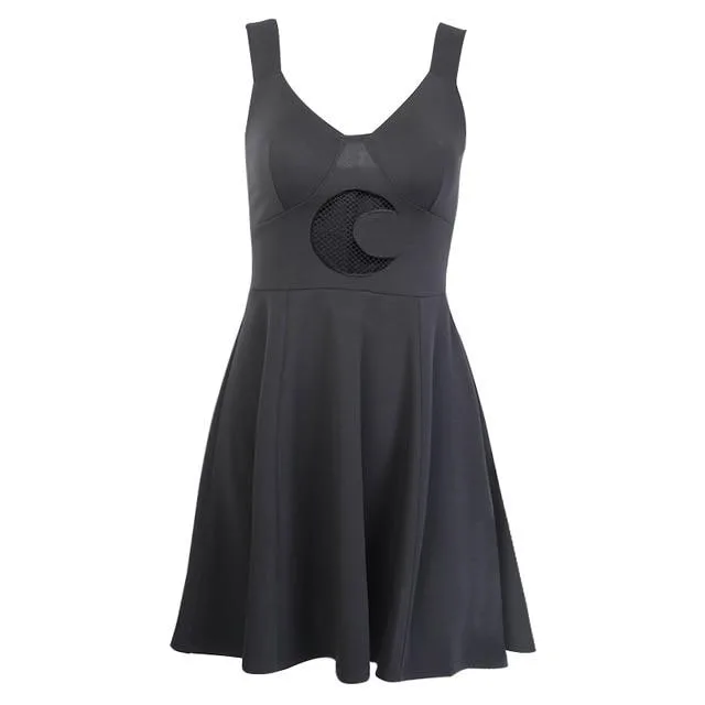 Gothic Kleid Kurzer Mond – Bild 3