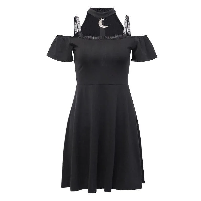 Gothic Kleid Moon Hater – Bild 2