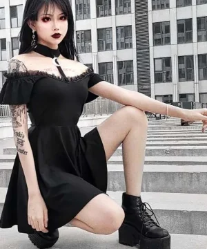 Gothic Kleid Moon Hater
