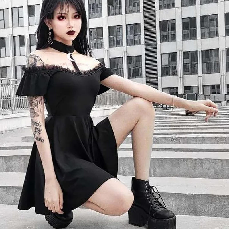 Gothic Kleid Moon Hater