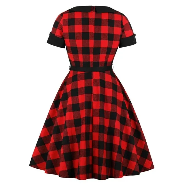 Abito gotico rosso e nero - Gothic Shop Abito gotico rosso e nero - Gothic Shop