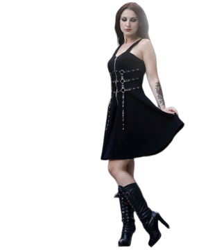 Gothic Kleid Harajuku „Midnight Muse“