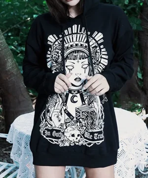 Gothic Sweatshirt Auf Goth vertrauen wir