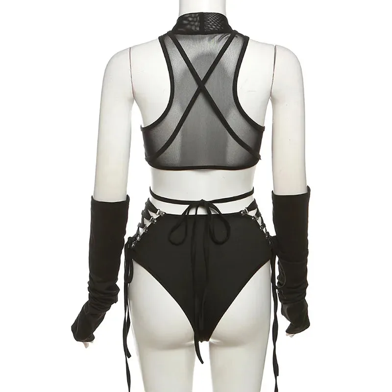 Durchbrochener Gothic Body – Bild 3