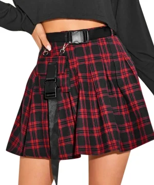 Vintage karierter Gothic Rock