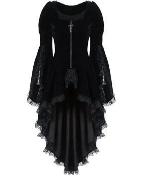 Retro mittelalterliches Gothic Kleid