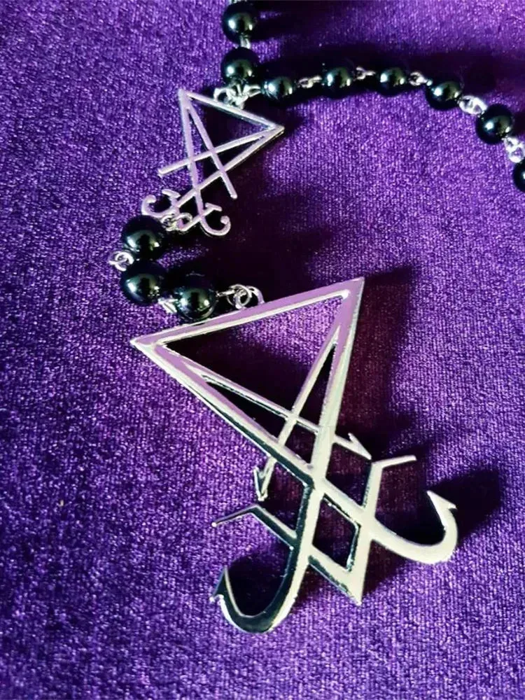 Luziferische Gothic Halskette – Bild 3