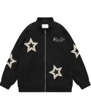 Vintage Gothic Bomberjacke