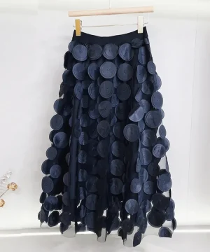 Vintage Gothic Polka Dot Rock