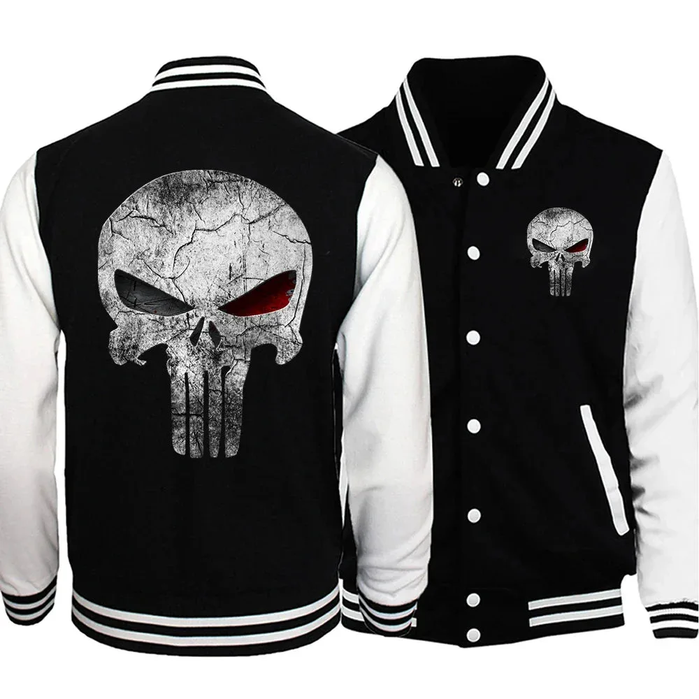 Gothic Totenkopf Jacke