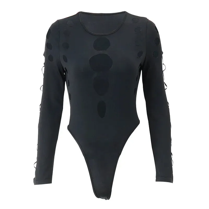 Gothic Body mit Löchern