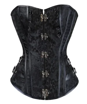Gothic Steampunk Jacquard Korsett