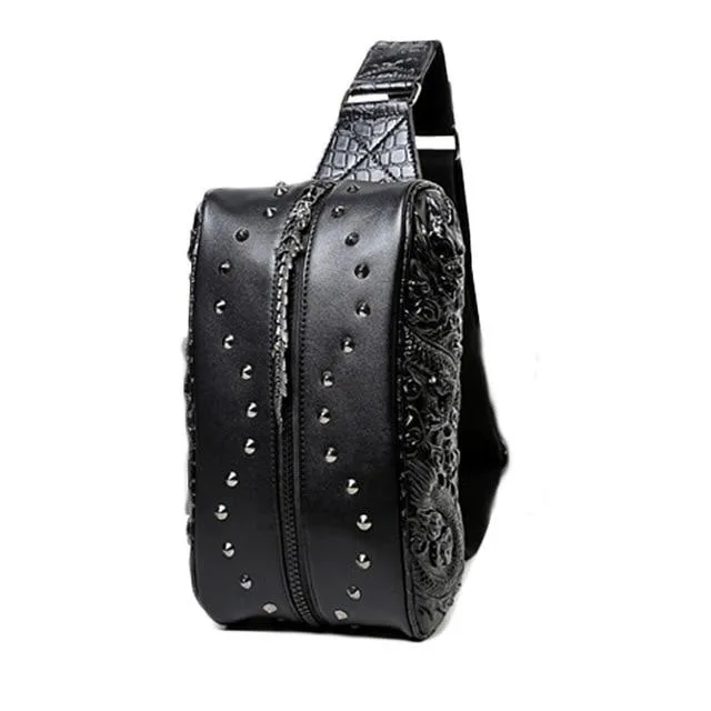 Gothic Rucksack <br />mit Schultergurt – Bild 9
