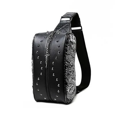Gothic Rucksack <br />mit Schultergurt – Bild 8