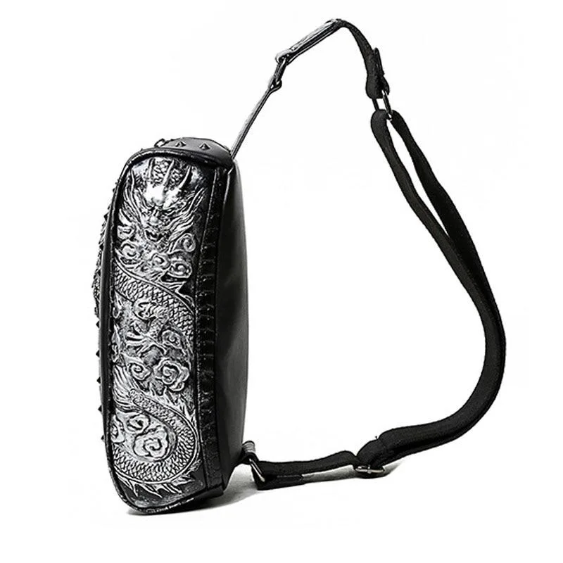 Gothic Rucksack <br />mit Schultergurt – Bild 5