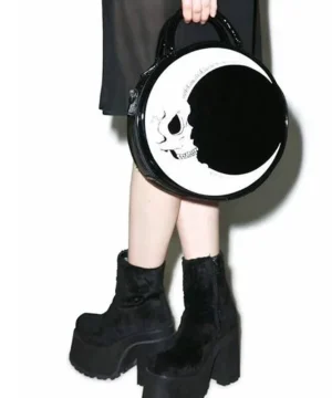 Gothic Handtasche Rund
