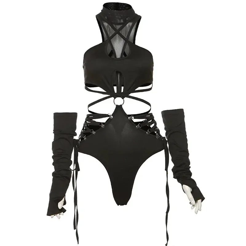 Durchbrochener Gothic Body – Bild 6