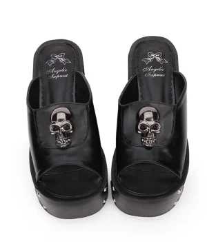 Gothic Sandale Totenkopf