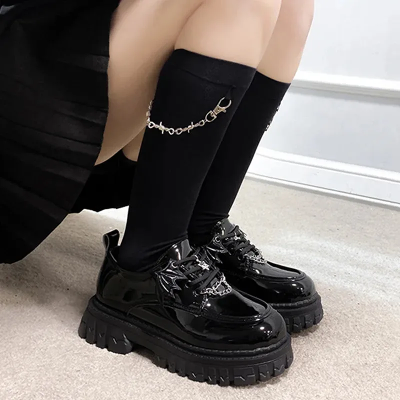 Gothic Lolita Fledermausschuhe
