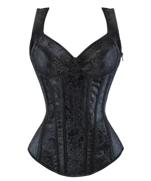 Gothic Steampunk Blumenkorsett