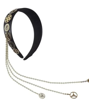 Steampunk-Gothic-Haarschmuck für Kostüme