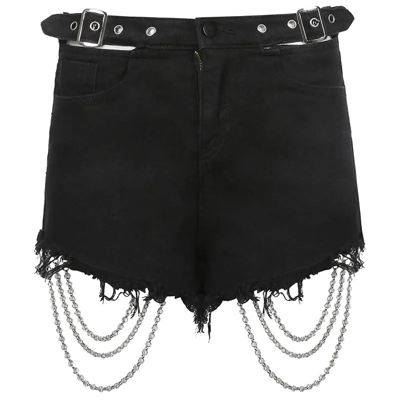 Gothic Kettenshorts – Bild 4
