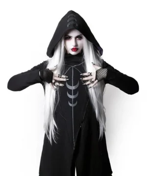 Gothic Sweatshirt Mond Print