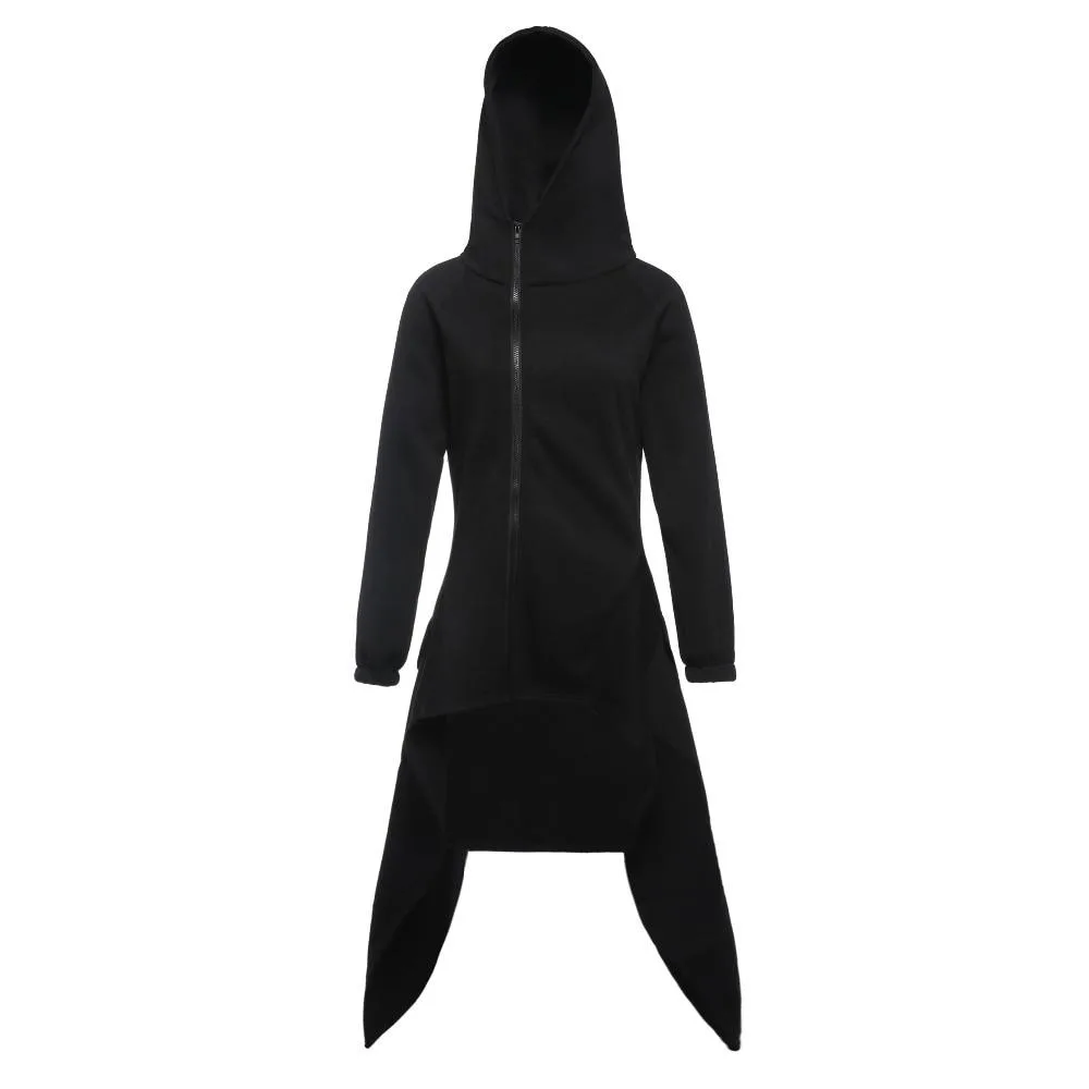 Gothic Sweatshirt Schwarz Lässig – Bild 3