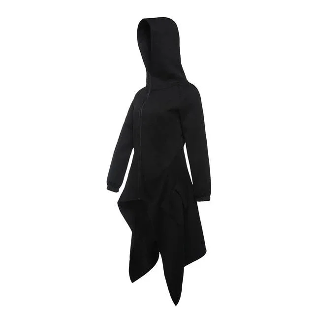 Gothic Sweatshirt Schwarz Lässig – Bild 2