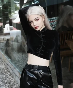 Gothic T Shirt Chinesisch