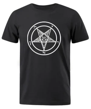 Gothic T Shirt Pentagramm