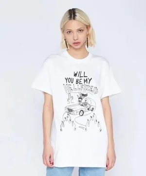 Gothic T Shirt Willst du mein Höllenfreund sein?