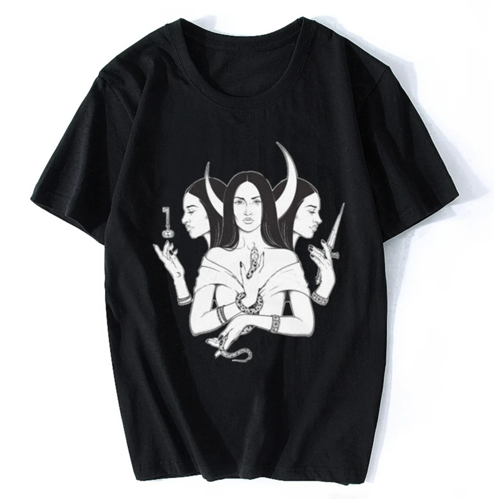 Gothic Triple Goddess T Shirt