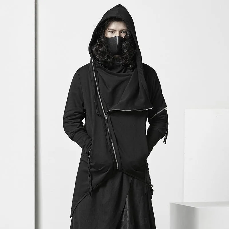 Gothic Jacke Punk Schwarz – Bild 2