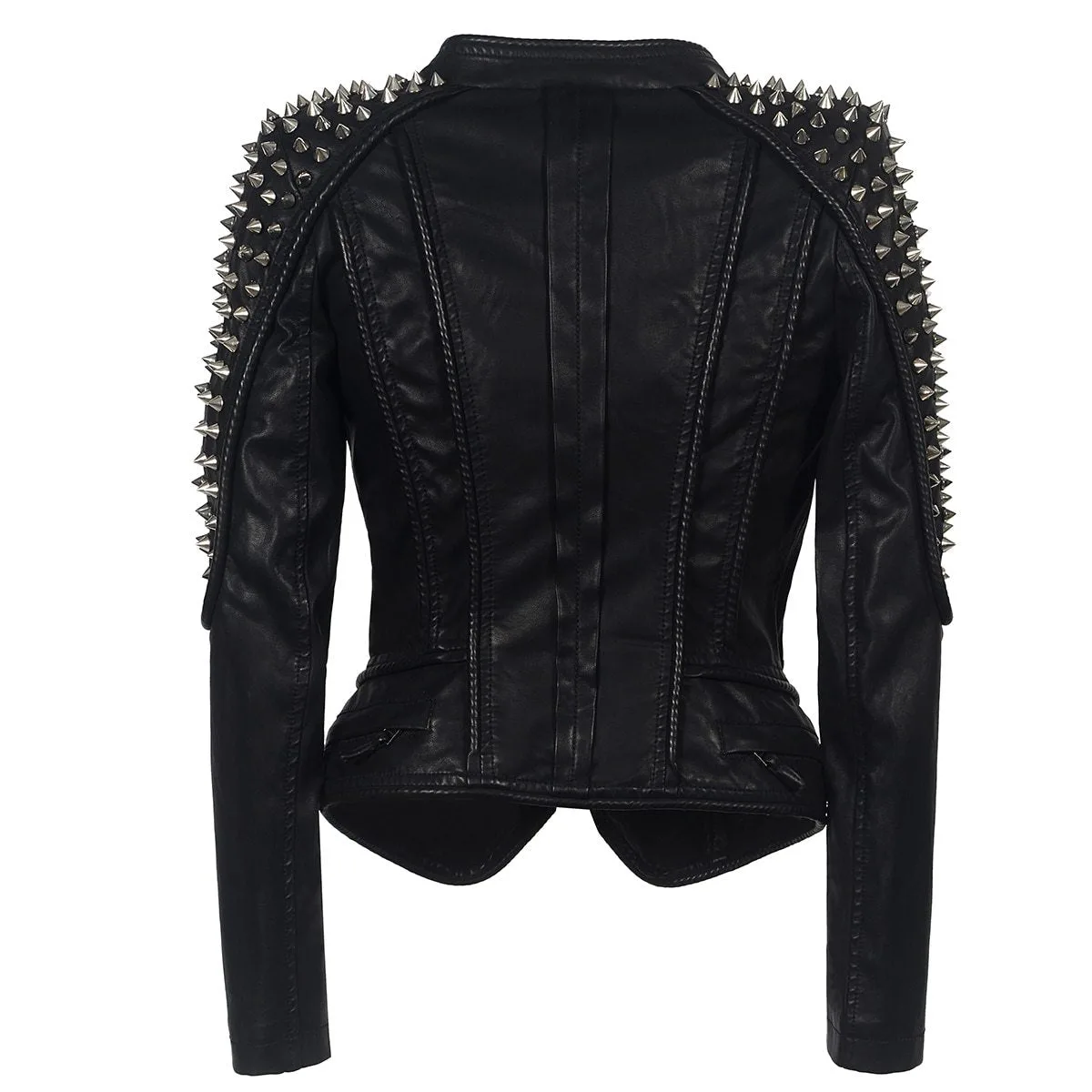 Gothic Punkjacke (Kunstleder)