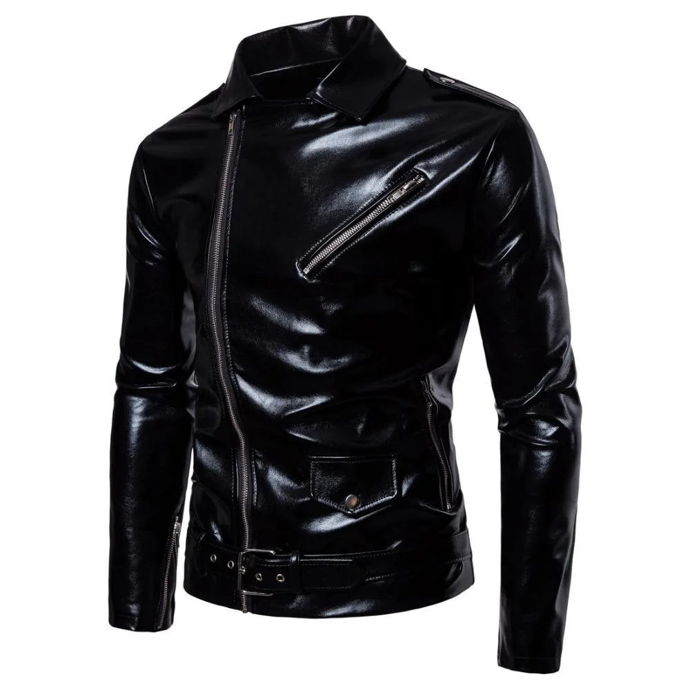 Gothic Jacke Schwarzer Satin – Bild 3