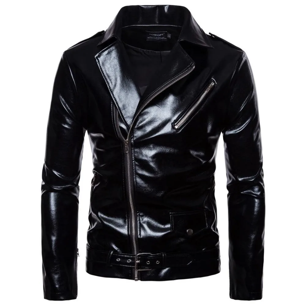 Gothic Jacke Schwarzer Satin