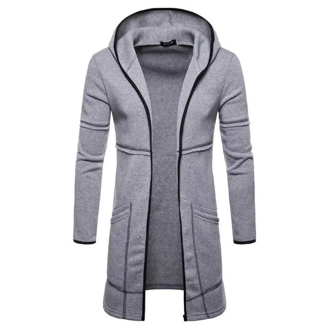Gothic Jacke mit schwarzer Kapuze