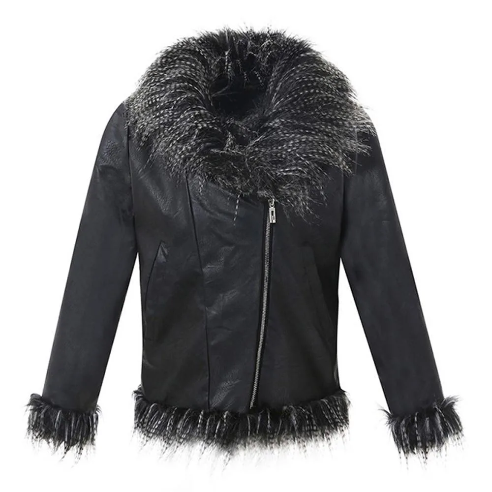 Gothic Pelzjacke – Bild 3