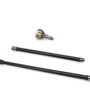 Wanderstock aus Holz